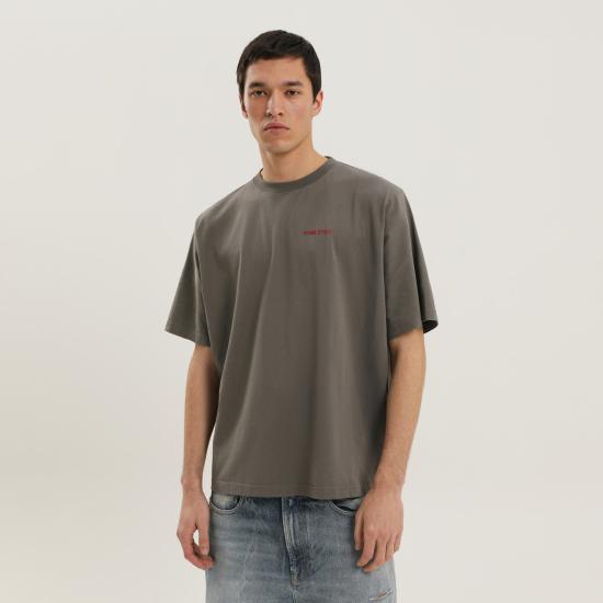 25FW 1989 스튜디오 반팔 티셔츠 F04MEB008JER005 Grey