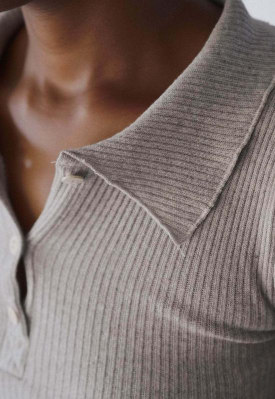  베이스레인지 반팔 티셔츠 듀얼 폴로 - BASERANGE