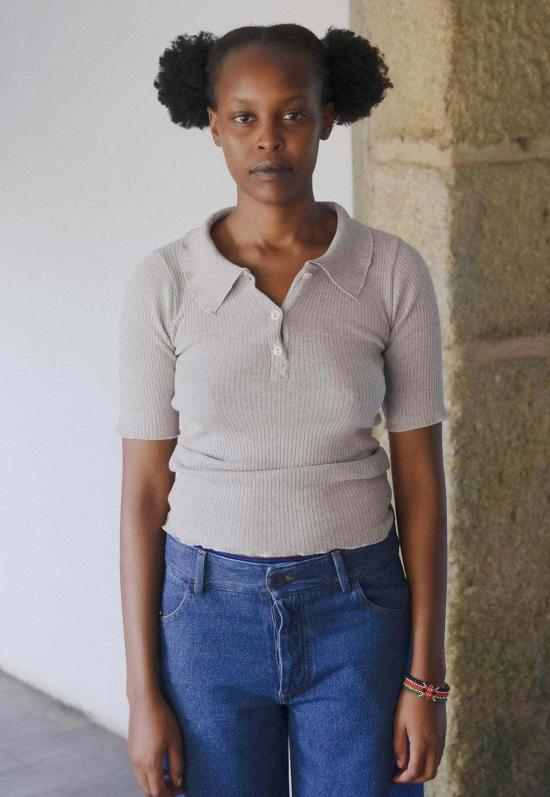  베이스레인지 반팔 티셔츠 듀얼 폴로 - BASERANGE