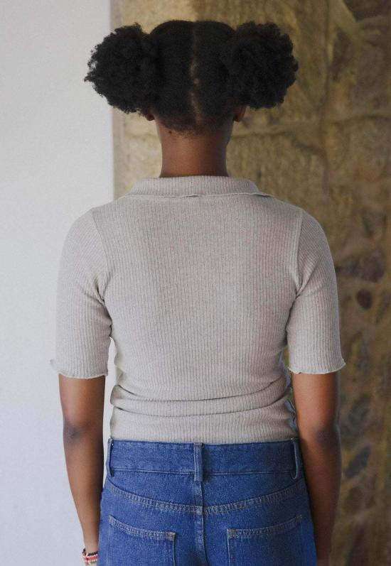  베이스레인지 반팔 티셔츠 듀얼 폴로 - BASERANGE