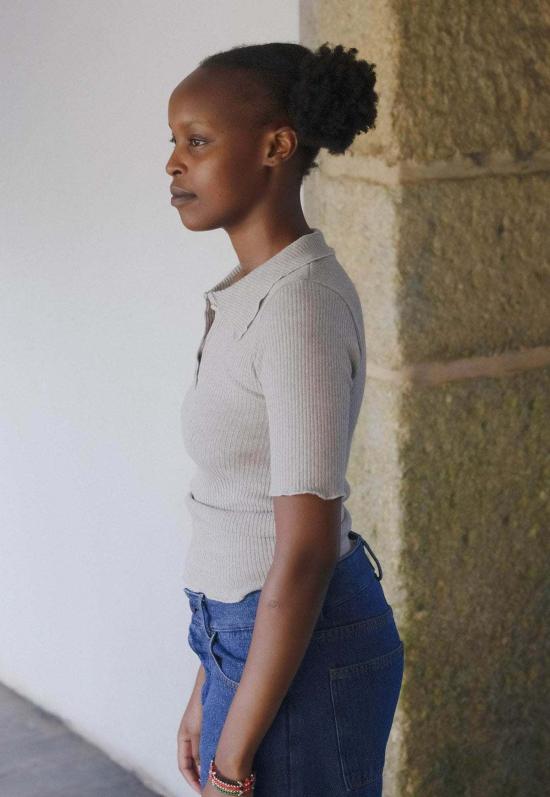  베이스레인지 반팔 티셔츠 듀얼 폴로 - BASERANGE