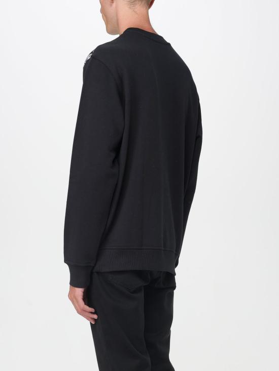 25FW 베르사체 긴팔 티셔츠 79GAI335FS201 899 BLACK - VERSACE