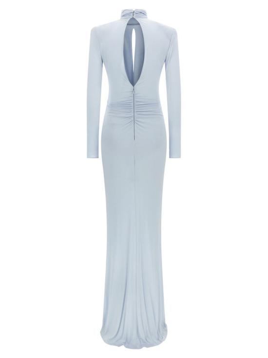 25FW 엘리자베타프랜치 롱 원피스 ABR0656E2EA7 BLUE - ELISABETTA FRANCHI