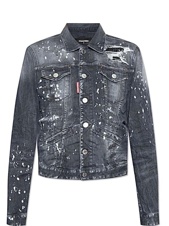 24FW 디스퀘어드2 데님 자켓 S75AM1010S30503 Nero Black - DSQUARED2