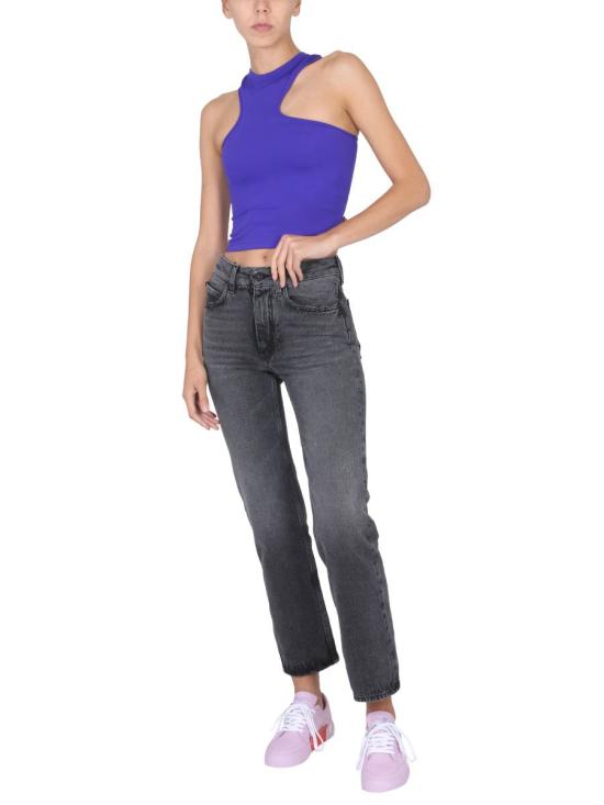  오프화이트 민소매 티셔츠 OWAD188 F22JER0013737 PURPLE - OFF WHITE