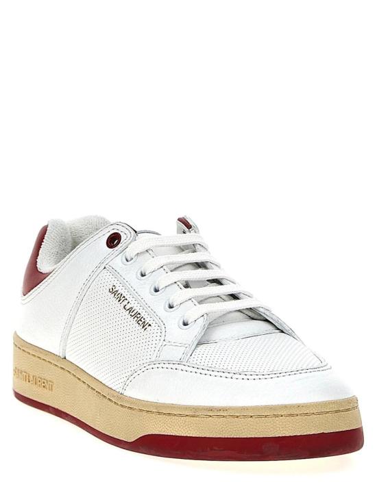 25SS 생로랑 SL 61 로우 스니커즈 7136002W4AA Bianco White - SAINT LAURENT