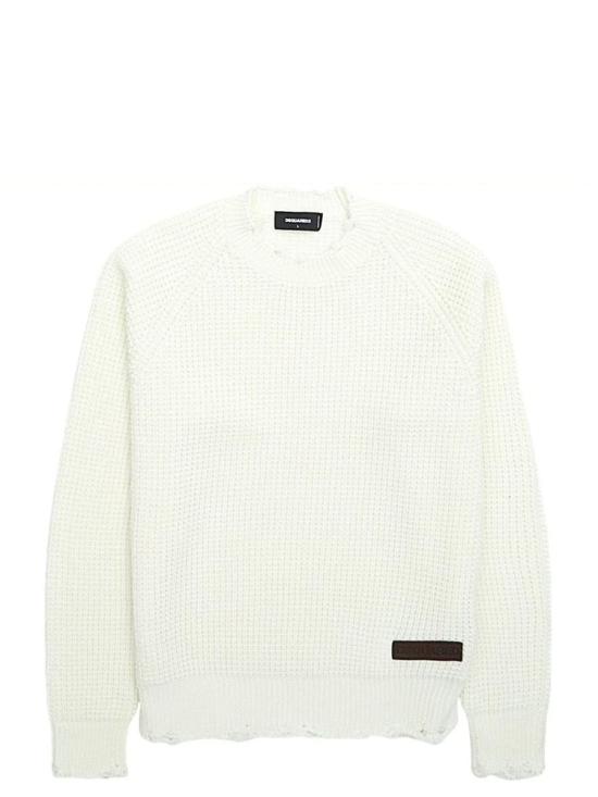 25SS 디스퀘어드2 긴팔 티셔츠 S74HA1446 D13040 Bianco White