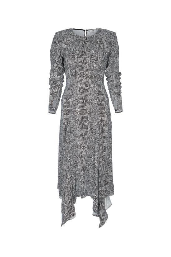 25FW 엘리자베타프랜치 미디 원피스 AB88057E2 110 Black