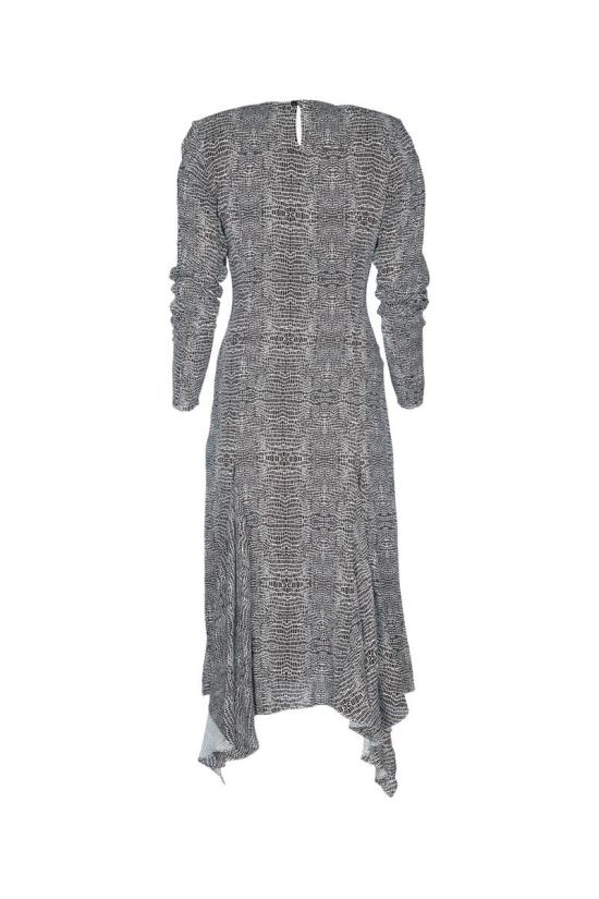 25FW 엘리자베타프랜치 미디 원피스 AB88057E2 110 Black - ELISABETTA FRANCHI