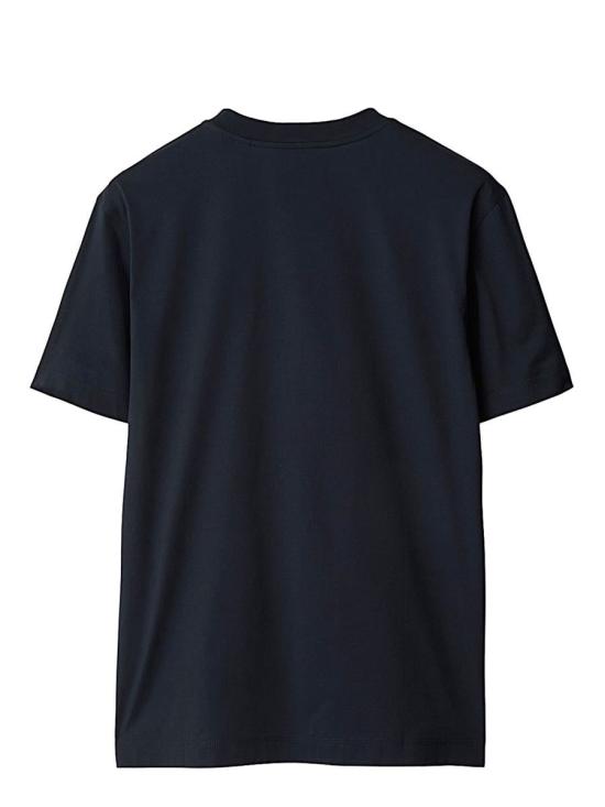 25SS 버버리 EKD 자수 반팔 티셔츠  8091396 Blu BLUE - BURBERRY