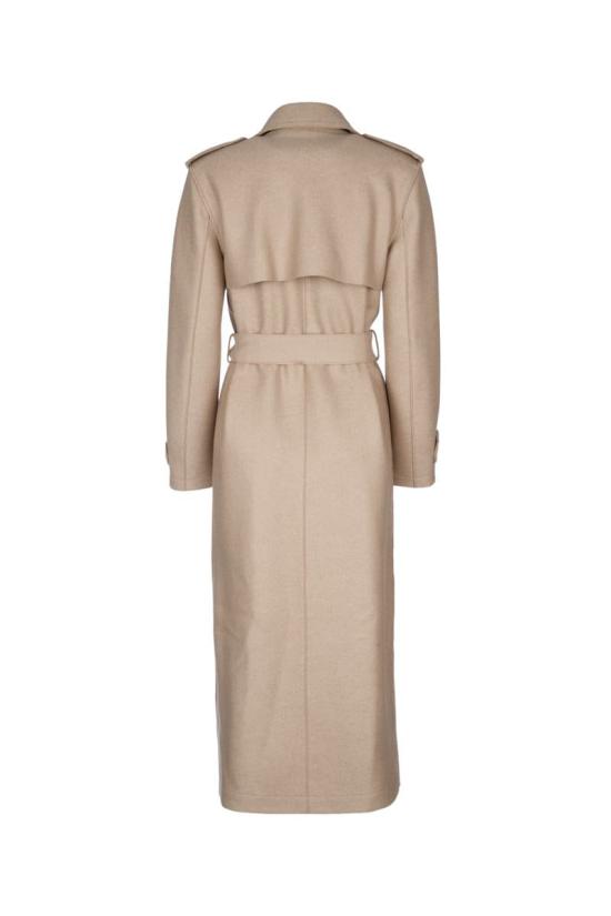 25FW 해리스와프런던 롱 더블 트렌치 코트  AA1343MLK 120 Beige - HARRIS WHARF LONDON