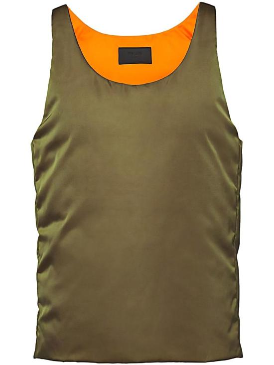 25SS 프라다 민소매 티셔츠 SGC386 1WQ8 Verde Green