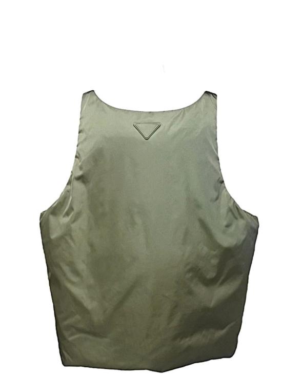 25SS 프라다 민소매 티셔츠 SGC386 1WQ8 Verde Green - PRADA