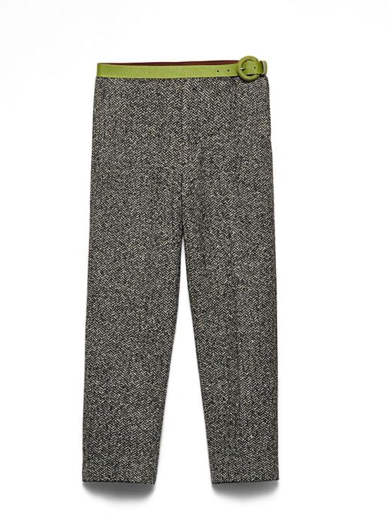 25SS 프라다 스트레이트 팬츠 UP0287 15OMF090P Bianco White