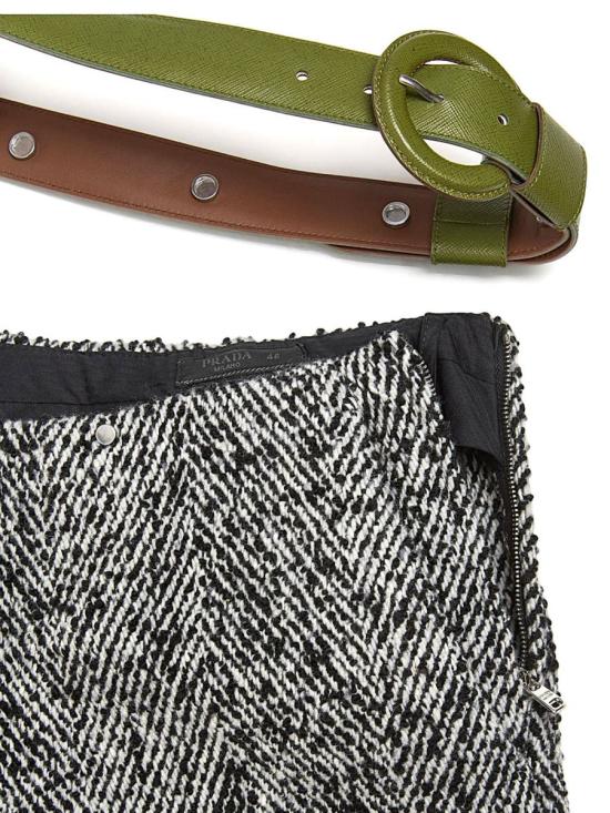 25SS 프라다 스트레이트 팬츠 UP0287 15OMF090P Bianco White - PRADA