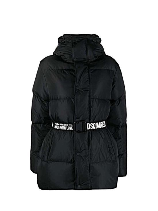 24FW 디스퀘어드2 롱패딩 S75AA0402S53817 Nero Black