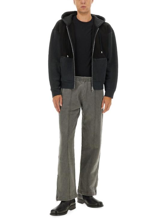 25FW 아워레가시 스웨터 M2256RP PIGMENTBLACKHEFTYFLEECE Black - OUR LEGACY