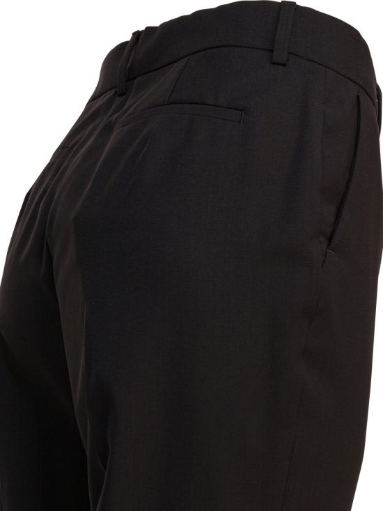 25FW 스포트막스 스트레이트 팬츠 2522136011HANGAR013 Black - SPORTMAX