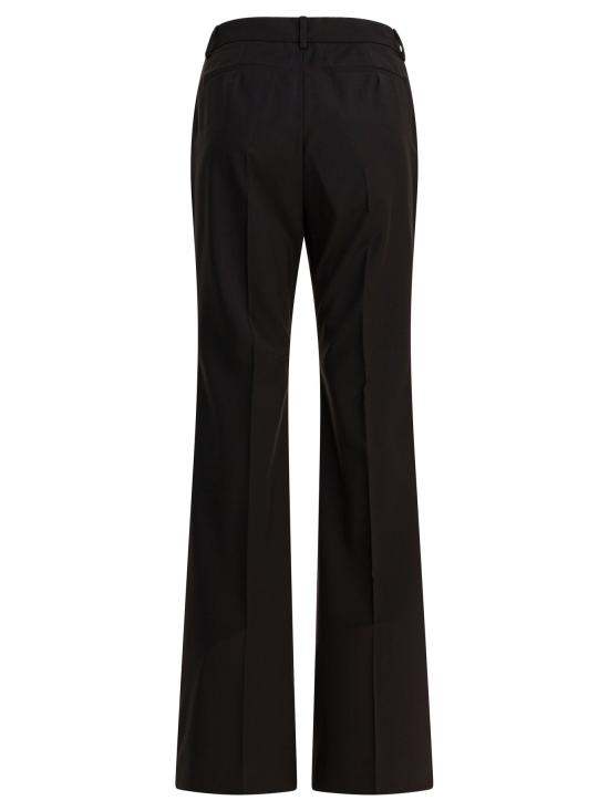 25FW 스포트막스 스트레이트 팬츠 2522136011HANGAR013 Black - SPORTMAX