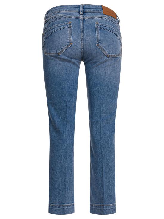 25FW 스포트막스 스트레이트 팬츠 2522186265SCHERMO005 Blue - SPORTMAX