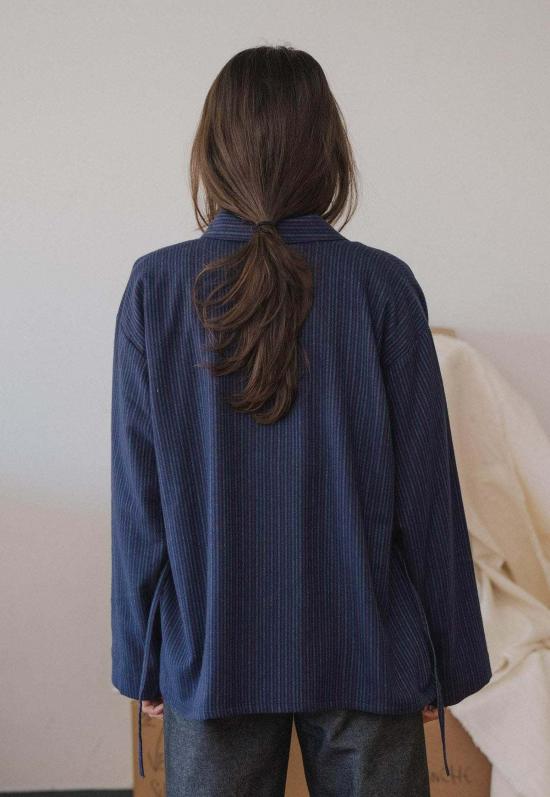  베이스레인지 긴팔 티셔츠 Baserange Limbert 셔츠 스트라이프 - BASERANGE