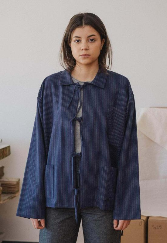  베이스레인지 긴팔 티셔츠 Baserange Limbert 셔츠 스트라이프