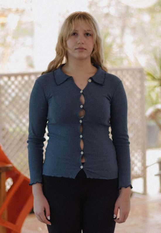  베이스레인지 긴팔 티셔츠 아이소 셔츠 - BASERANGE