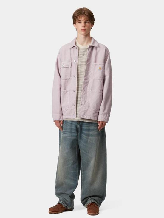 26SS 칼하트 WIP 데님 팬츠 I035893 01 4Q Blue worn - CARHARTT WIP