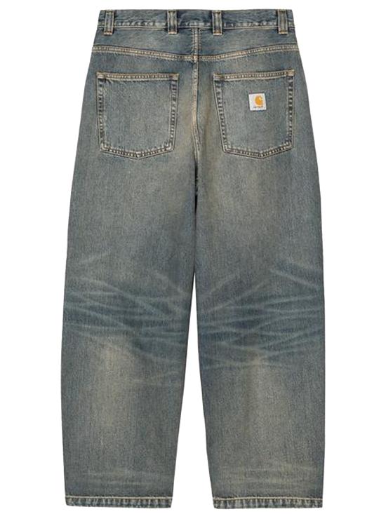 26SS 칼하트 WIP 데님 팬츠 I035893 01 4Q Blue worn - CARHARTT WIP