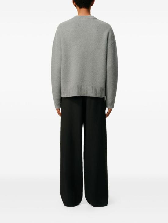 25FW 아미 가디건 UKC365KN0135058 GRAY OFF WHITE DOM - AMI