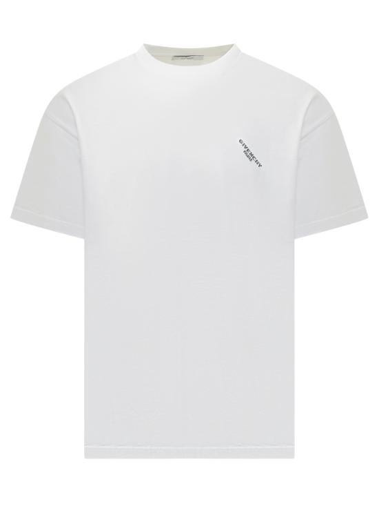 25FW 지방시 반팔 티셔츠 BM71NK3YRR 100 WHITE