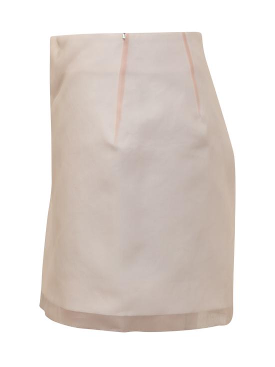  스포트막스 숏 스커트 2412101263600 006 BIANCO BLUSH - SPORTMAX