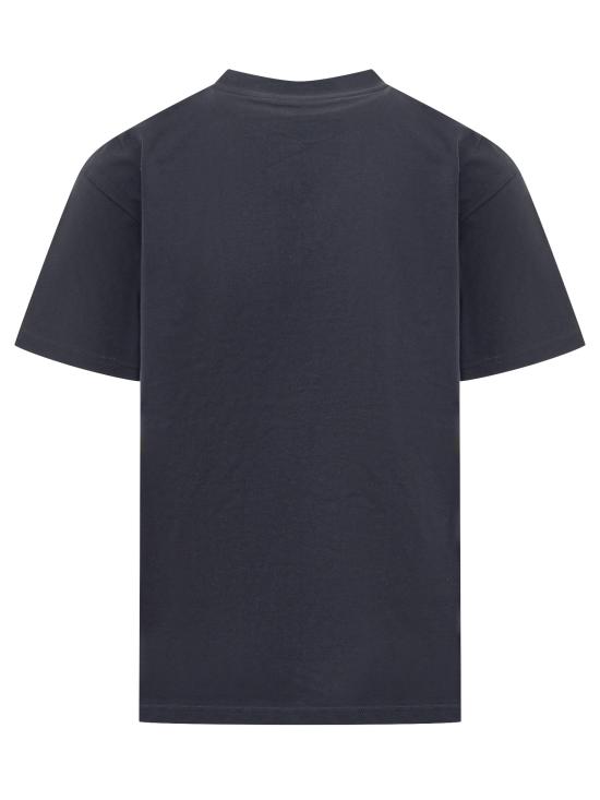 25FW 지방시 반팔 티셔츠 BM71NK3YRS 411 NAVY WHITE - GIVENCHY