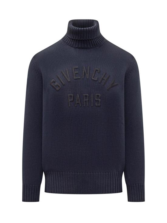 25FW 지방시 터틀넥 BM90VZ4YNM 499 DARK NAVY