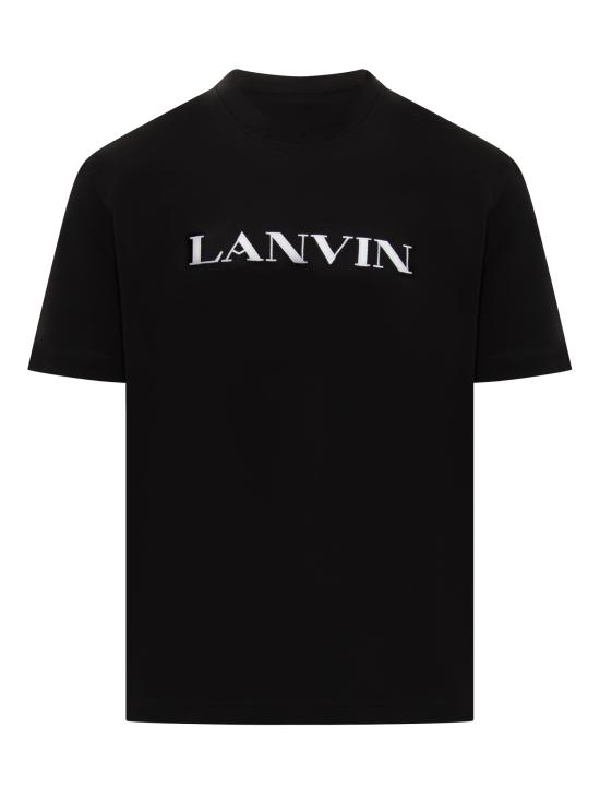 25FW 랑방 반팔 티셔츠 RMTS0012J300H25 10 BLACK