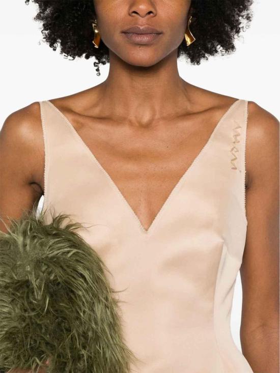 25FW 마르니 숏 원피스 ABMA1352SYUTP78400C15 Pink - MARNI