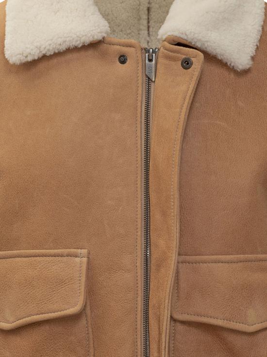 25FW 살바토레 산토로 가죽 자켓 W25SANT49574U CARAMEL CREAM - SALVATORE SANTORO