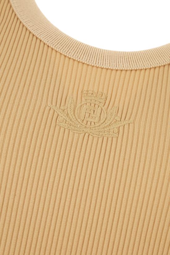 25SS 펜디 민소매 티셔츠 FY1278AU9K F0QWN JUTA CHOKO - FENDI