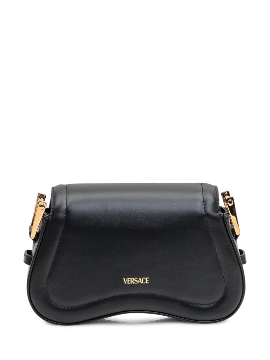 25SS 베르사체 크로스백 10191971A13018 1B00V BLACK VERSACE GOLD - VERSACE