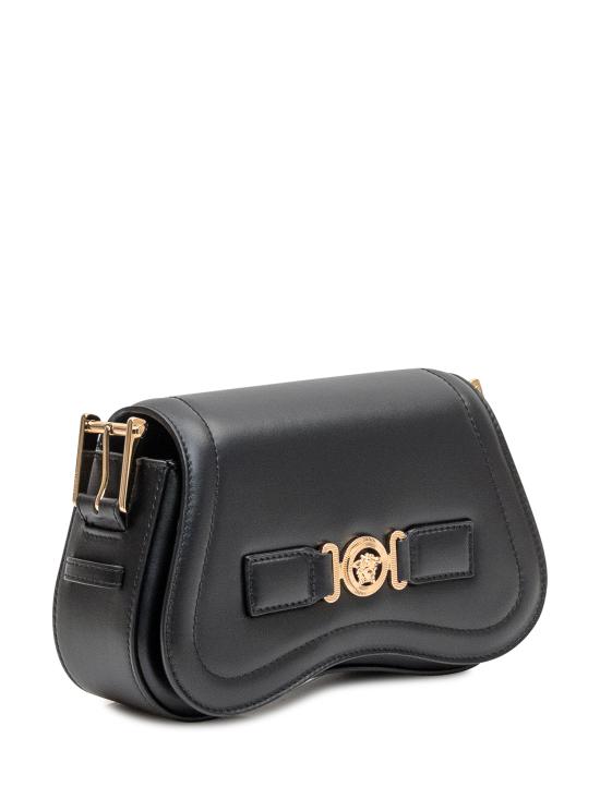 25SS 베르사체 크로스백 10191971A13018 1B00V BLACK VERSACE GOLD - VERSACE