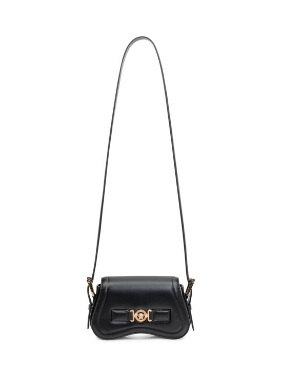 25SS 베르사체 크로스백 10191971A13018 1B00V BLACK VERSACE GOLD - VERSACE