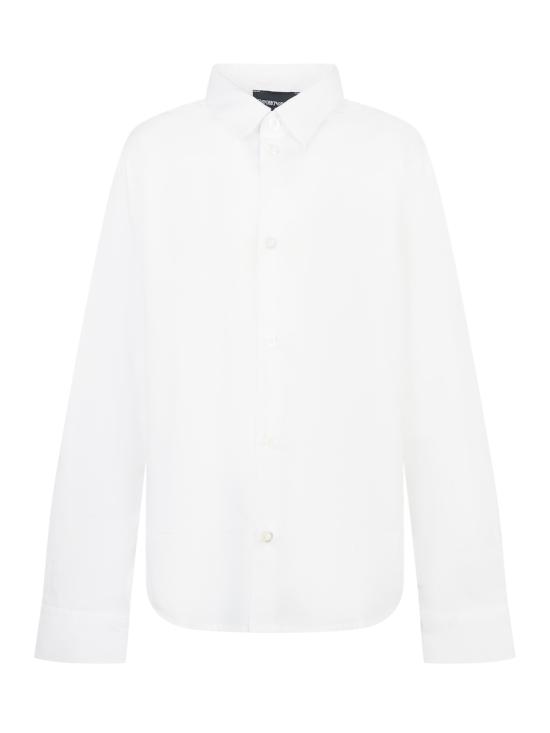 25FW [키즈] 엠포리오 아르마니 셔츠 8N4C091N06Z 0100 BIANCO OTTICO