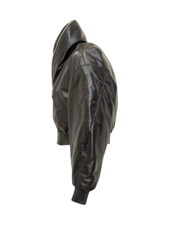 25FW 지방시 가죽 자켓 BW00SP61UJ 001 BLACK - GIVENCHY