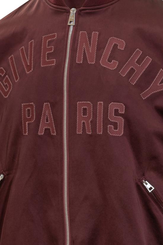 25FW 지방시 봄버 자켓 BM01E01610 604 BURGUNDY - GIVENCHY