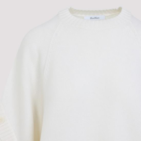 25FW 막스마라 스웨터 2521366021600 12021 White - MAX MARA