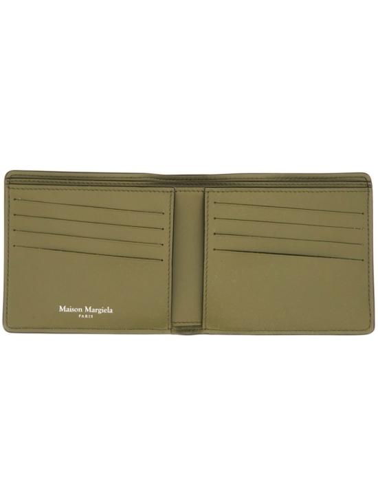 25FW 마르지엘라 4 스티치 카드 홀더 S35UI0435 P4745T7429 Green - MAISON MARGIELA