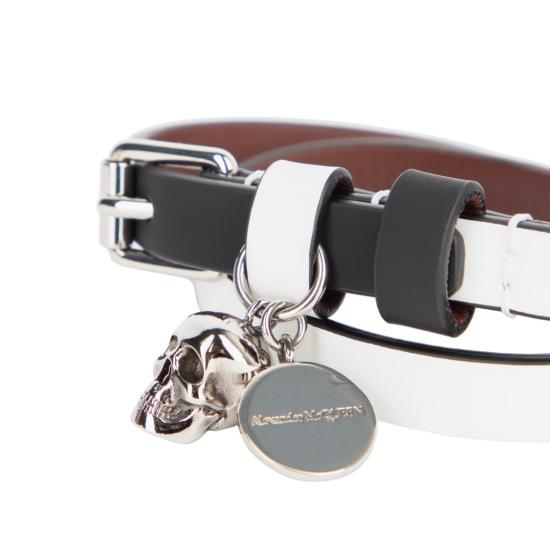  알렉산더 맥퀸 팔찌 5544661AACQ1070 Black - ALEXANDER MCQUEEN