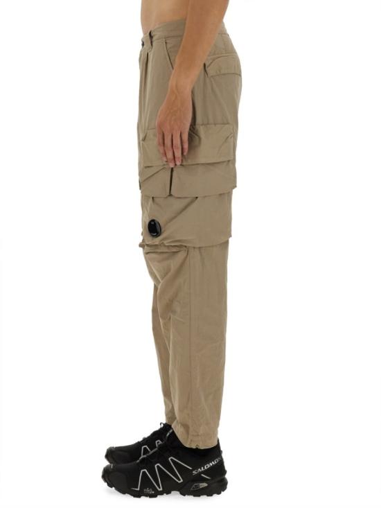 25SS 씨피 컴퍼니 플랫 나일론 카고 팬츠 18CMPA170A 005991G327 Neutrals - C.P. COMPANY