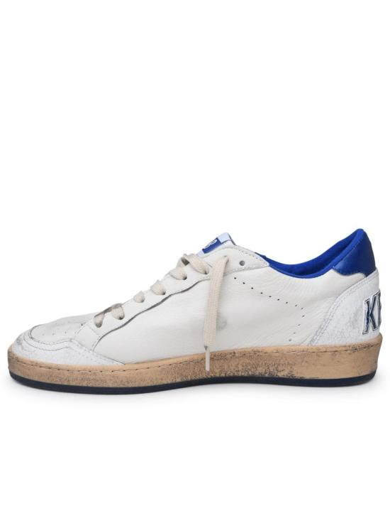  골든구스 볼스타 블루 스타 스니커즈 GMF00117 F002198 10327 White - GOLDEN GOOSE