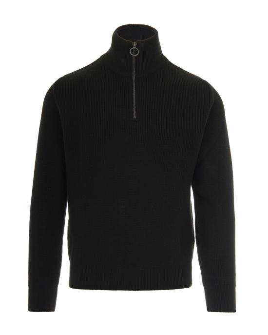 25FW 폴앤샤크 집업 니트 1113171 Black